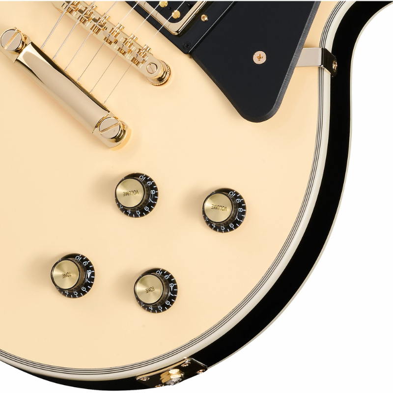 Epiphone Les Paul Custom Antique Ivory with Gig Bag — view 3