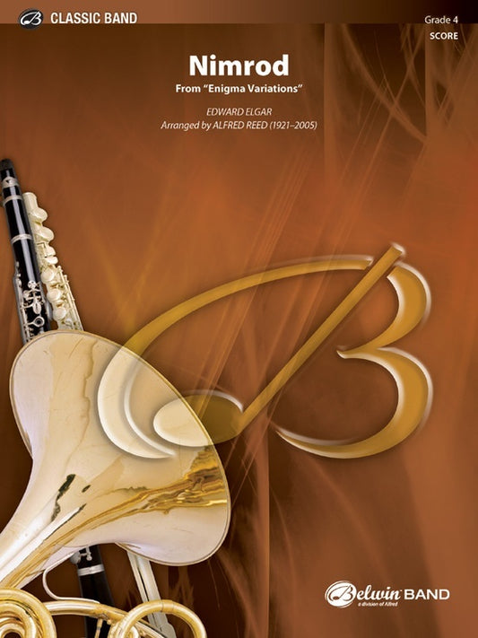 Nimrod From Elgars Variations Concert Band Gr 3.5 Score