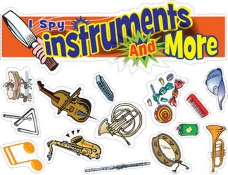 Cut N Go Boards I Spy Instruments and More