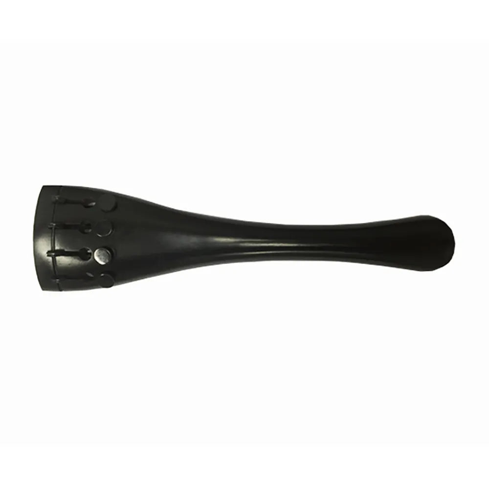 Ebony Round Cello Tailpiece with 4 Adjusters