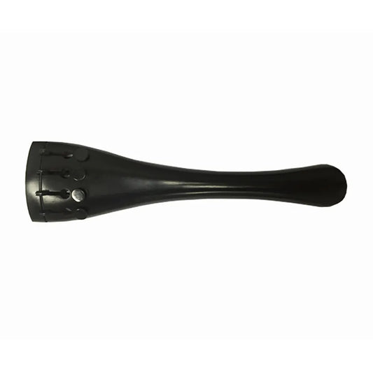 Ebony Round Cello Tailpiece with 4 Adjusters