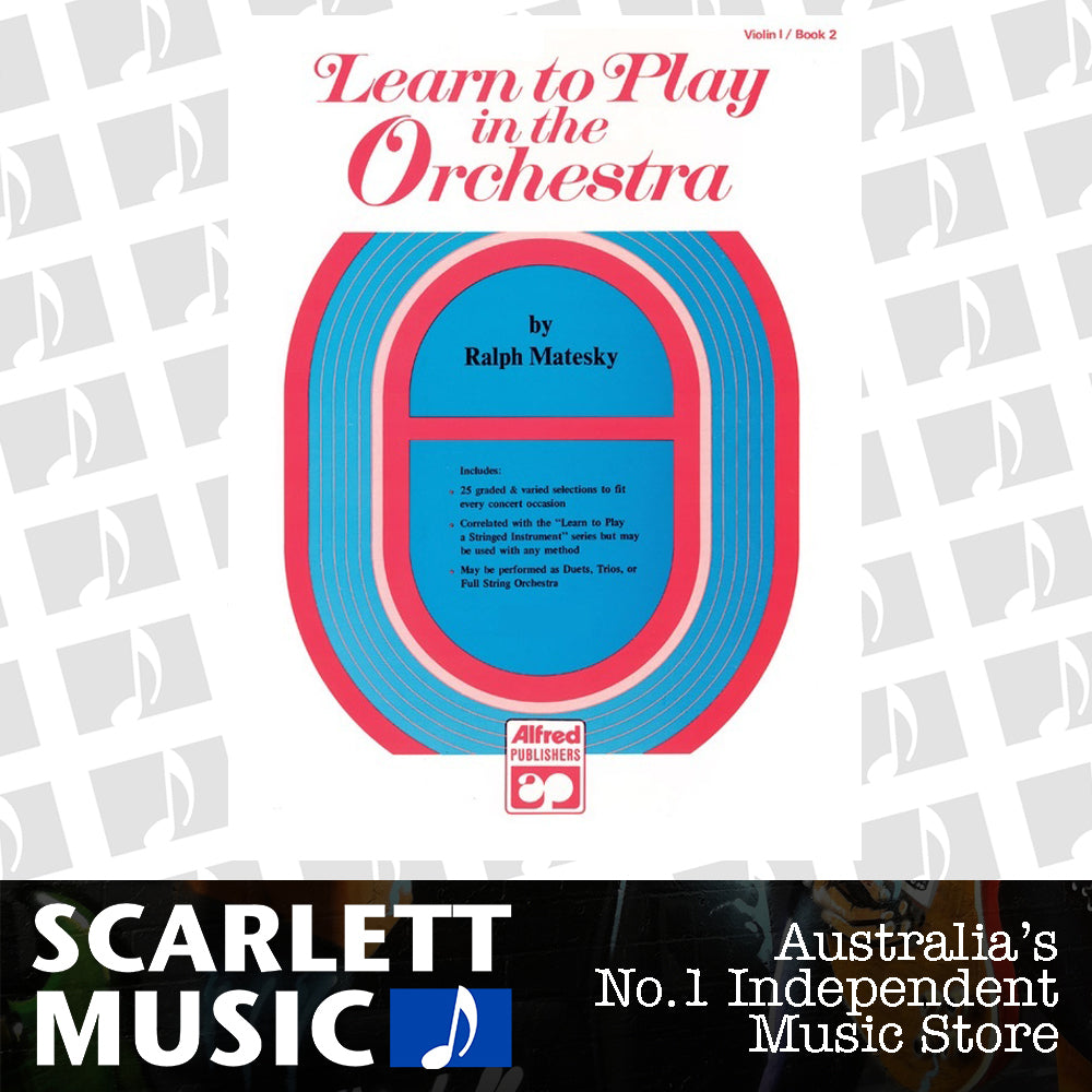 Learn To Play In The Orchestra Book 2 Violin 1 — view 2