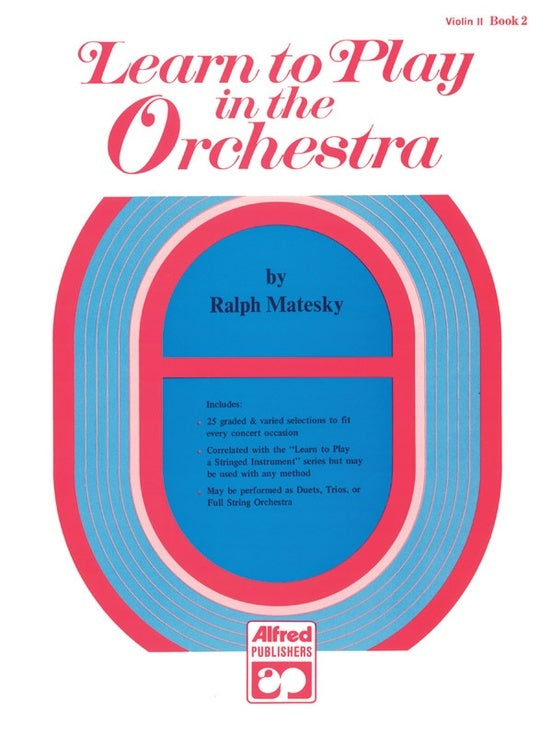 Learn To Play In The Orchestra Book 2 Violin 2