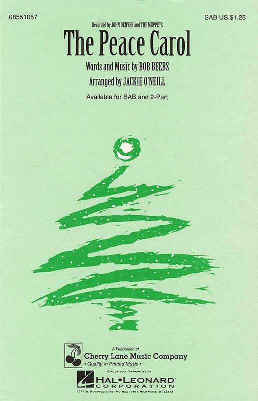 Peace Carol SAB Opt Fl/C Instr (C/R)