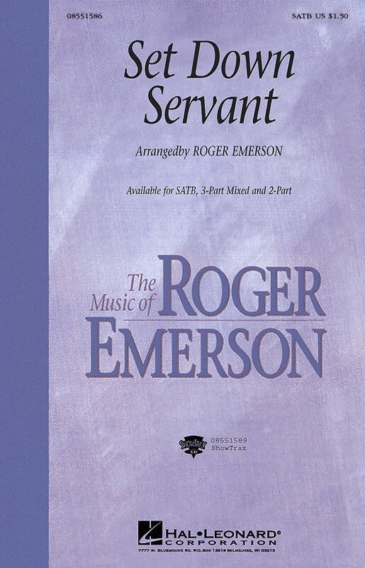 Set Down Servant SATB