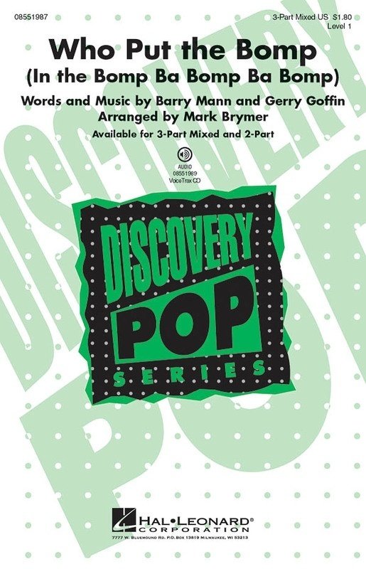 Who Put the Bomp — 2-Part Choral (Hal Leonard Discovery Choral)