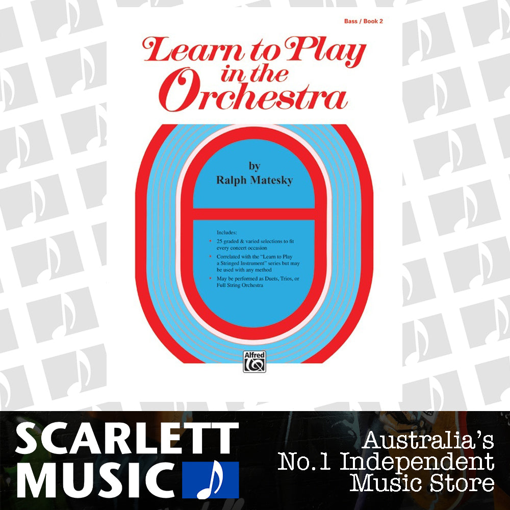 Learn To Play In The Orchestra Book 2 Double Bass — view 2