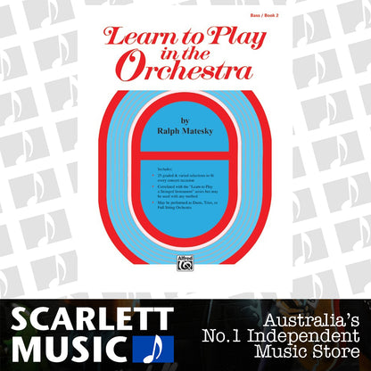 Learn To Play In The Orchestra Book 2 Double Bass — view 2