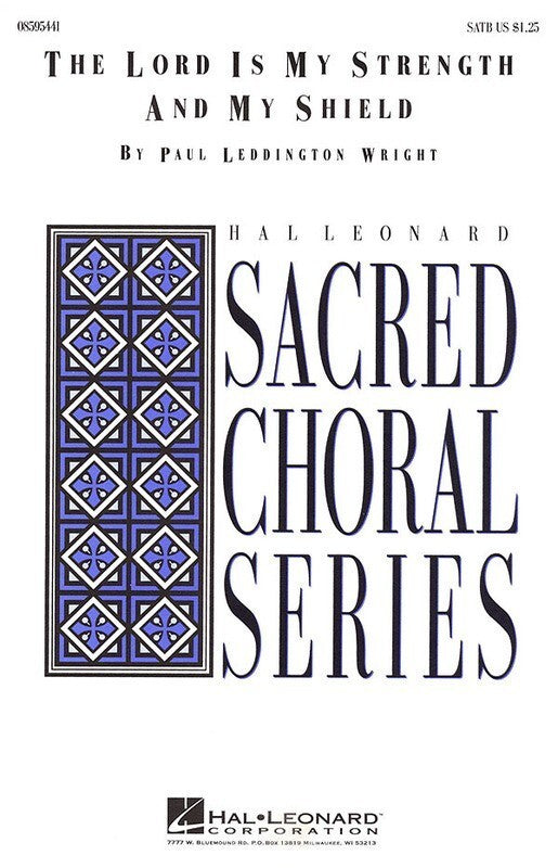Lord Is My Strength And My Shield SATB/Ww