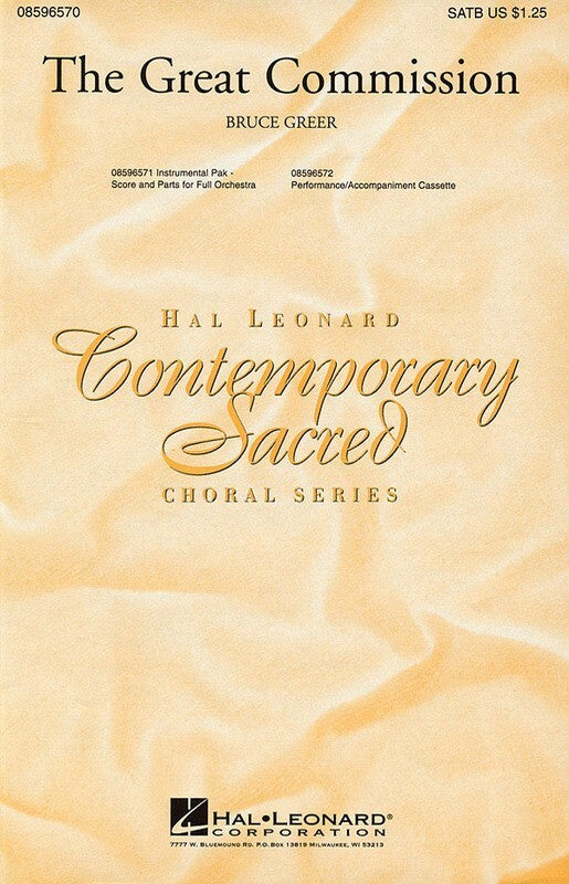 Great Commission SATB