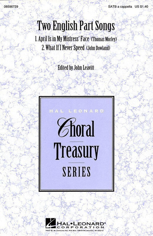 English Part Songs 2 For SATB A Capp