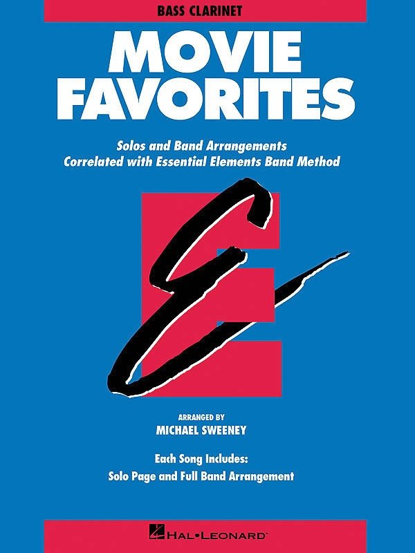 Essential Elements Movie Favorites — Bass Clarinet (Hal Leonard)