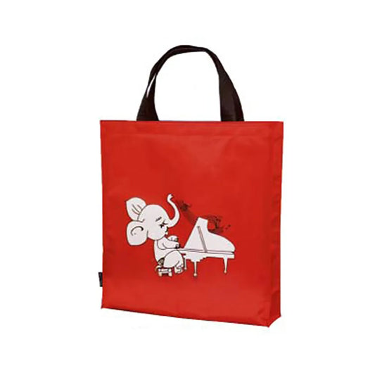 Tall Red Elephant Piano Music Carry Bag