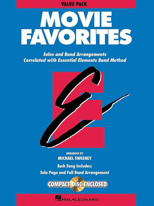 Movie Favorites for Band Value Pack — Essential Elements (Hal Leonard Essential Elements Band Folios)