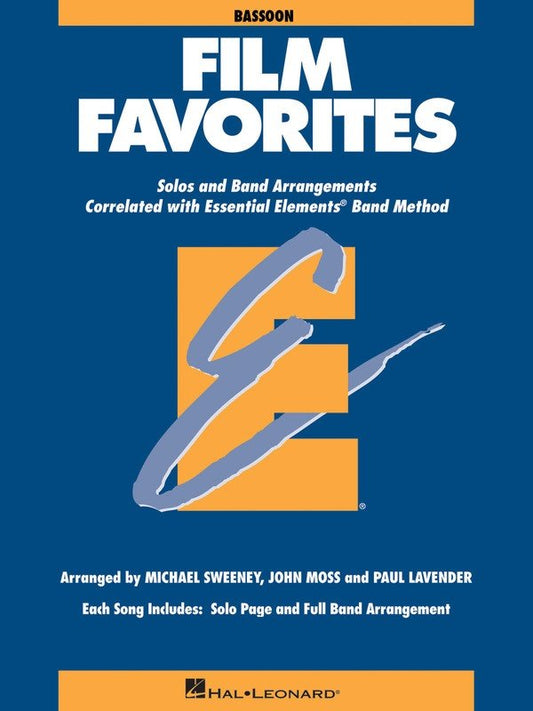 Film Favorites — Bassoon, Essential Elements (Hal Leonard Essential Elements Band Folios)