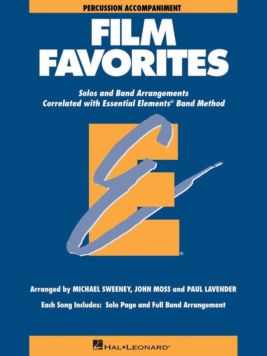 Film Favorites — Essential Elements Percussion (Hal Leonard)