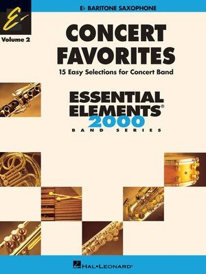 Concert Favorites Ee V2 Bar Sax (Hal Leonard)