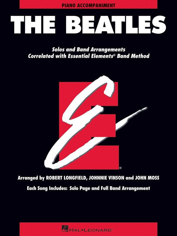 Beatles Essential Elements — Piano Accompaniment (Hal Leonard Essential Elements Band Folios)