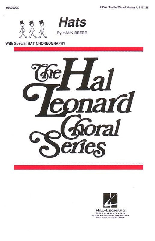 Hats — 2-Part Choral (Hal Leonard)