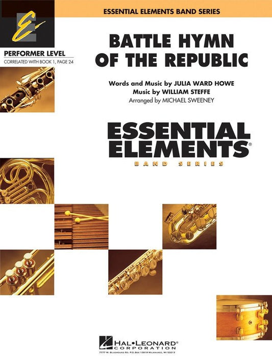 Battle Hymn of the Republic — Concert Band Grade 1, Score & Parts, Essential Elements Performer Level (Hal Leonard)