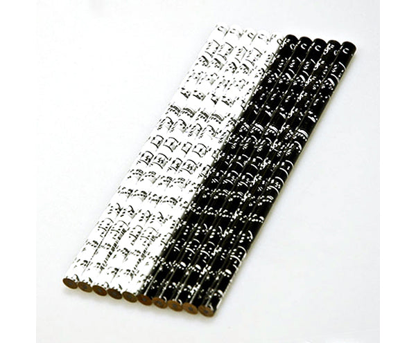 Pickboy Pencils- Music Print (Pack of 10)