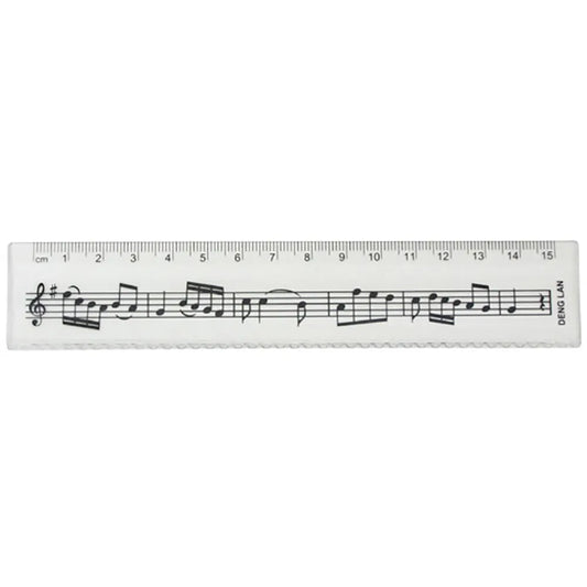 15cm Musical Notes Ruler