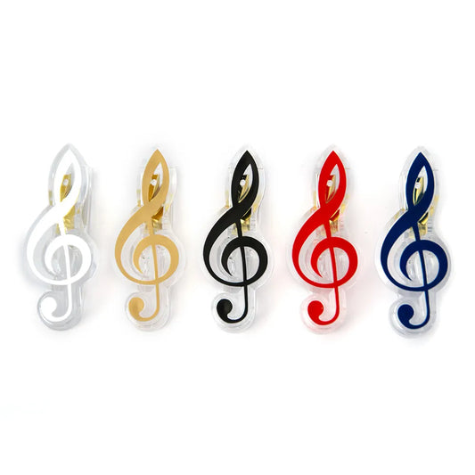 Pickboy Individual Treble Clef Shape Clip