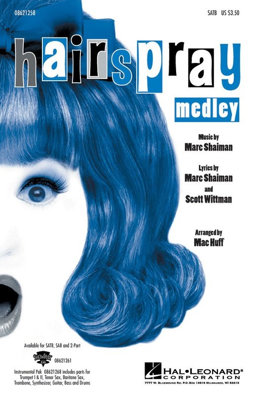 Hairspray Medley — 2-Part Choral (Hal Leonard Broadway Choral Series)