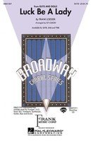 Luck Be a Lady — SATB Choral Score (Hal Leonard)