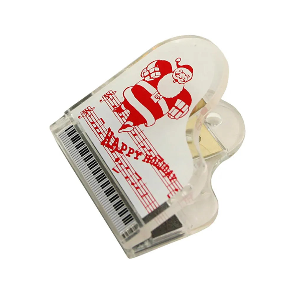 Pickboy Piano Shape Santa Design Clip