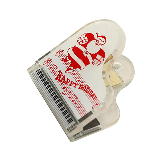 Pickboy Clip - Piano Shape Santa Design