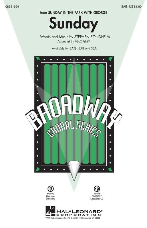 Sunday — SAB, arr. Huff (Hal Leonard)