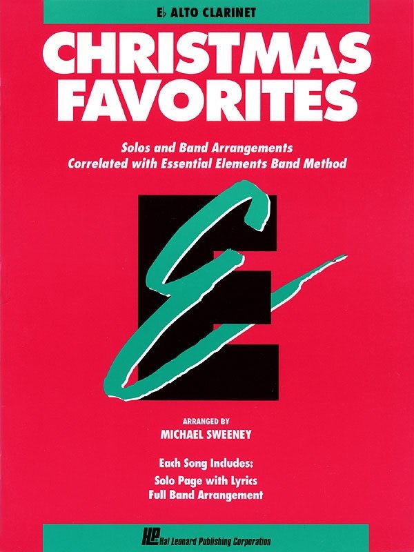 Essential Elements Christmas Favortes Alto Clarinet (Hal Leonard)