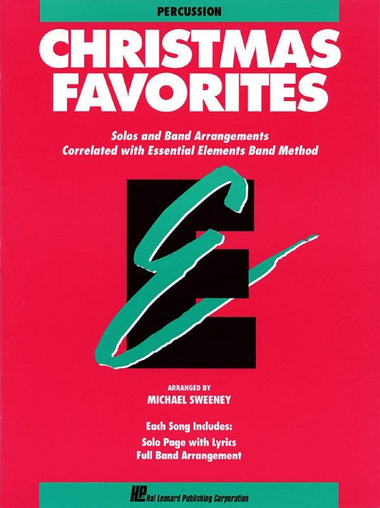 Essential Elements Christmas Favorites — Percussion (Hal Leonard)