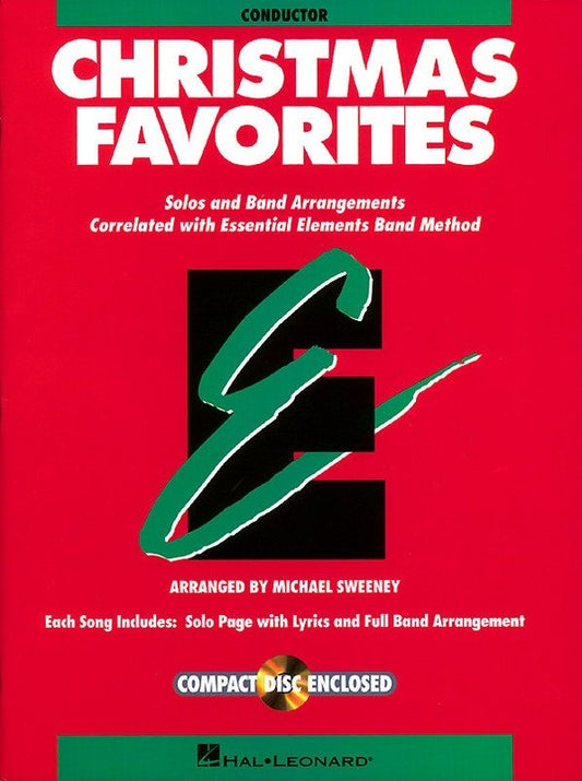 Essential Elements Christmas Favorites — Conductor Score & CD (Hal Leonard)