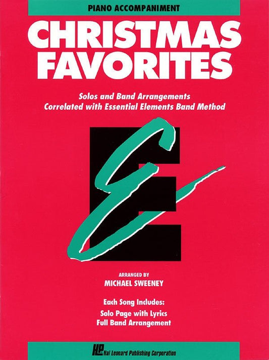 Essential Elements Christmas Favorites — Piano Accompaniment (Hal Leonard Essential Elements Band Folios)