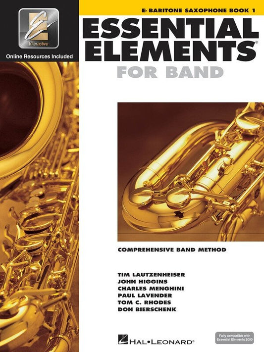 Essential Elements for Band Book 1 — Baritone Saxophone (Hal Leonard)