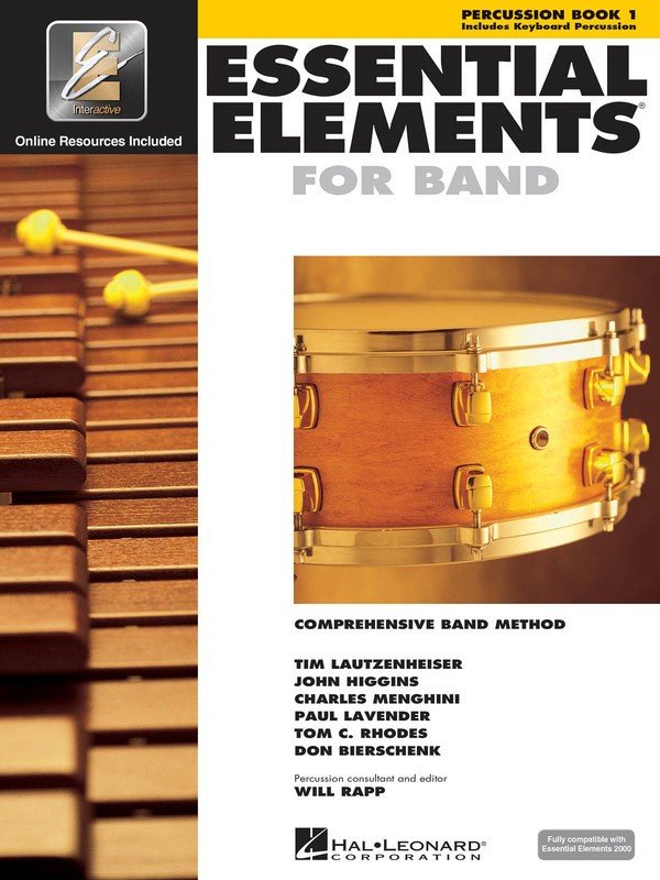 Essential Elements for Band, Book 1 — Percussion (Hal Leonard)