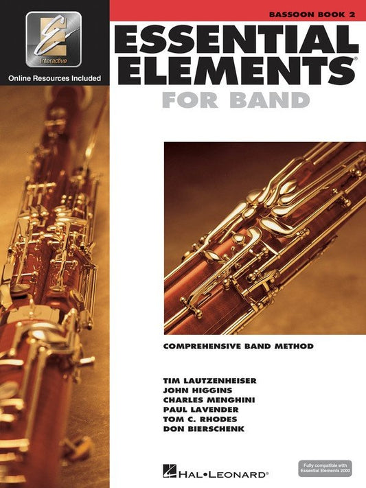 Essential Elements for Band, Book 2 — Bassoon (Hal Leonard Essential Elements for Band)