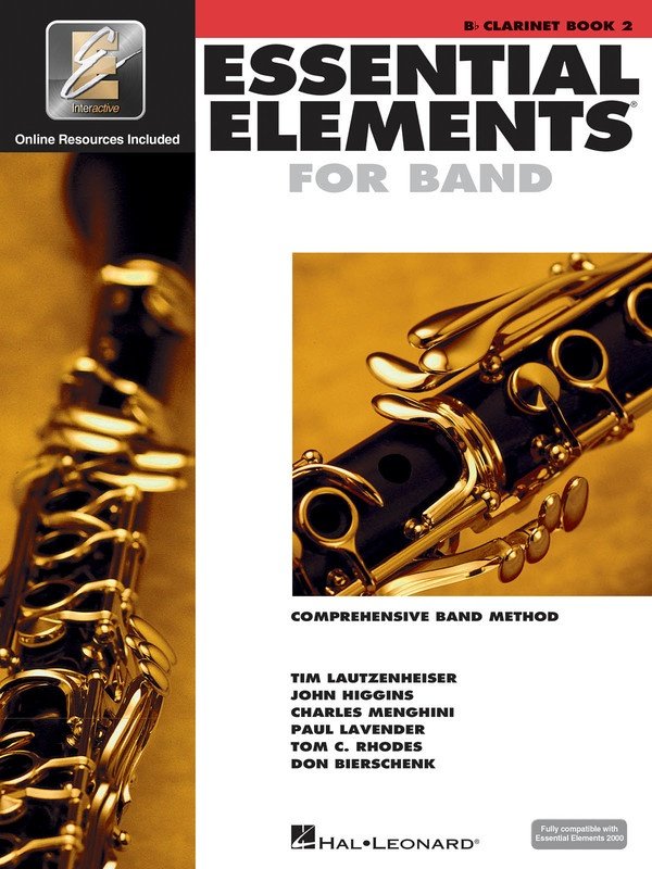 Essential Elements for Band Book 2 — Clarinet with EEI Online (Hal Leonard)