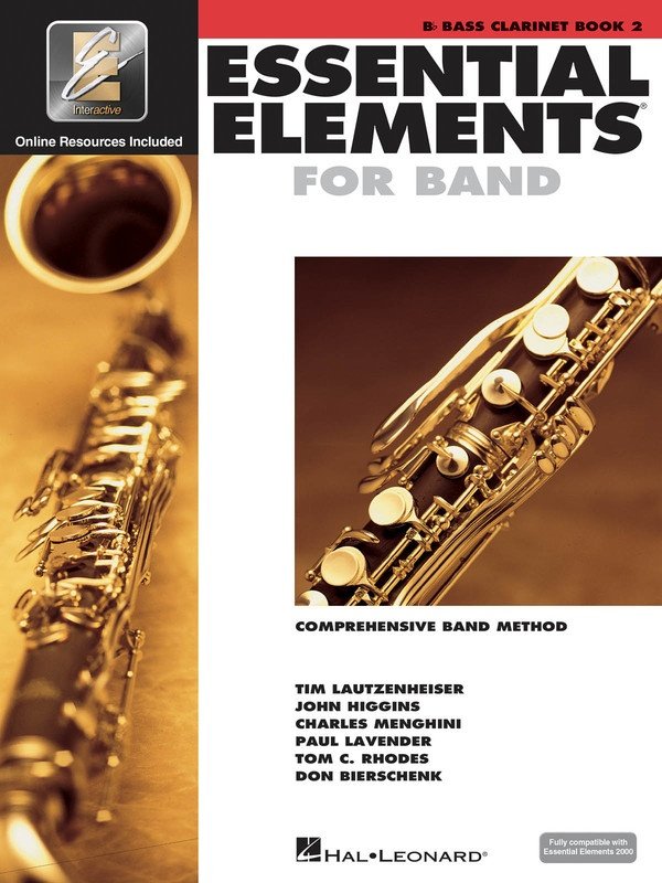 Essential Elements for Band, Book 2 — Bass Clarinet (Hal Leonard Essential Elements for Band)
