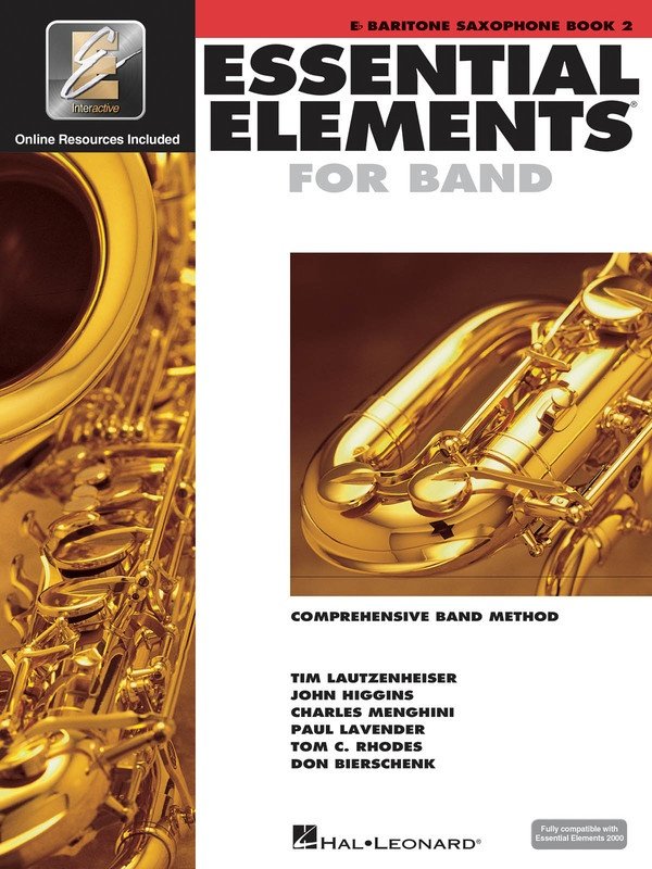 Essential Elements for Band, Vol. 2 — Baritone Saxophone (Hal Leonard)