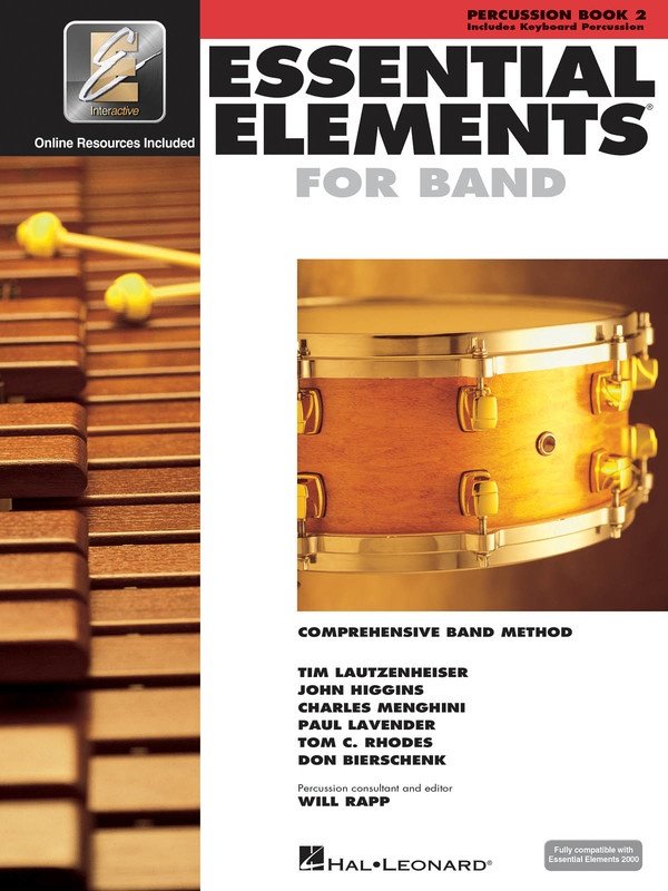 Essential Elements for Band Book 2 — Percussion (Hal Leonard)