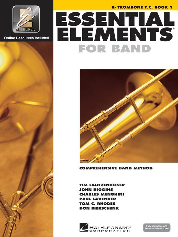 Essential Elements 2000 Book 1 — Trombone (Treble Clef) Book/Online Audio (Hal Leonard)