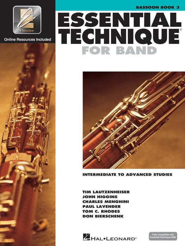Essential Technique for Band, Vol. 3 — Bassoon (Hal Leonard)