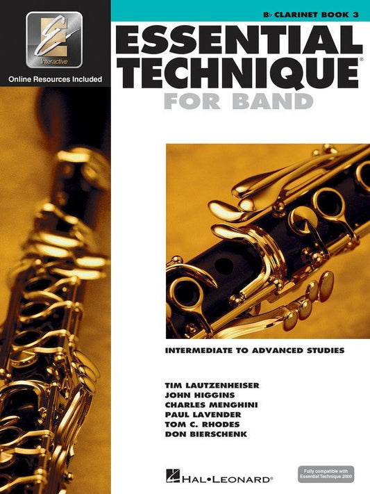 Essential Technique for Band, Vol. 3 — Clarinet (Hal Leonard)