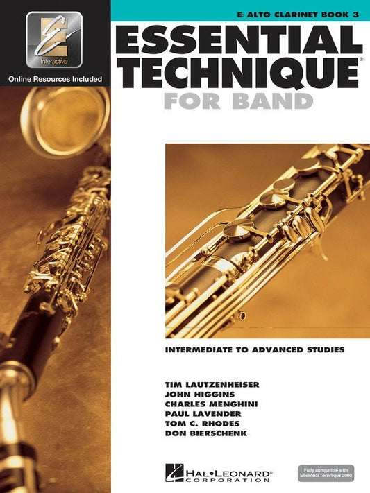 Essential Technique for Band, Vol. 3 — Alto Clarinet (Hal Leonard)