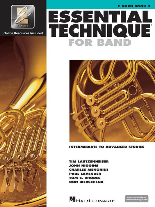 Essential Technique for Band, Vol. 3 — French Horn (Hal Leonard)