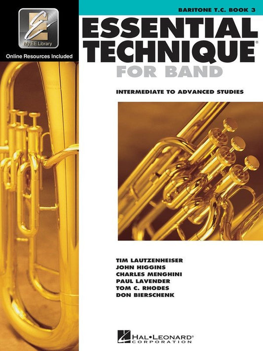 Essential Technique for Band, Vol. 3 — Baritone TC (Hal Leonard)
