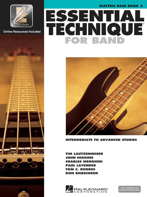 Essential Technique for Band, Vol. 3 — Electric Bass (Hal Leonard)